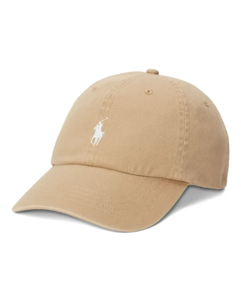 Ralph Lauren Baseballkappe mit Logo-Stickerei - Nude Nude