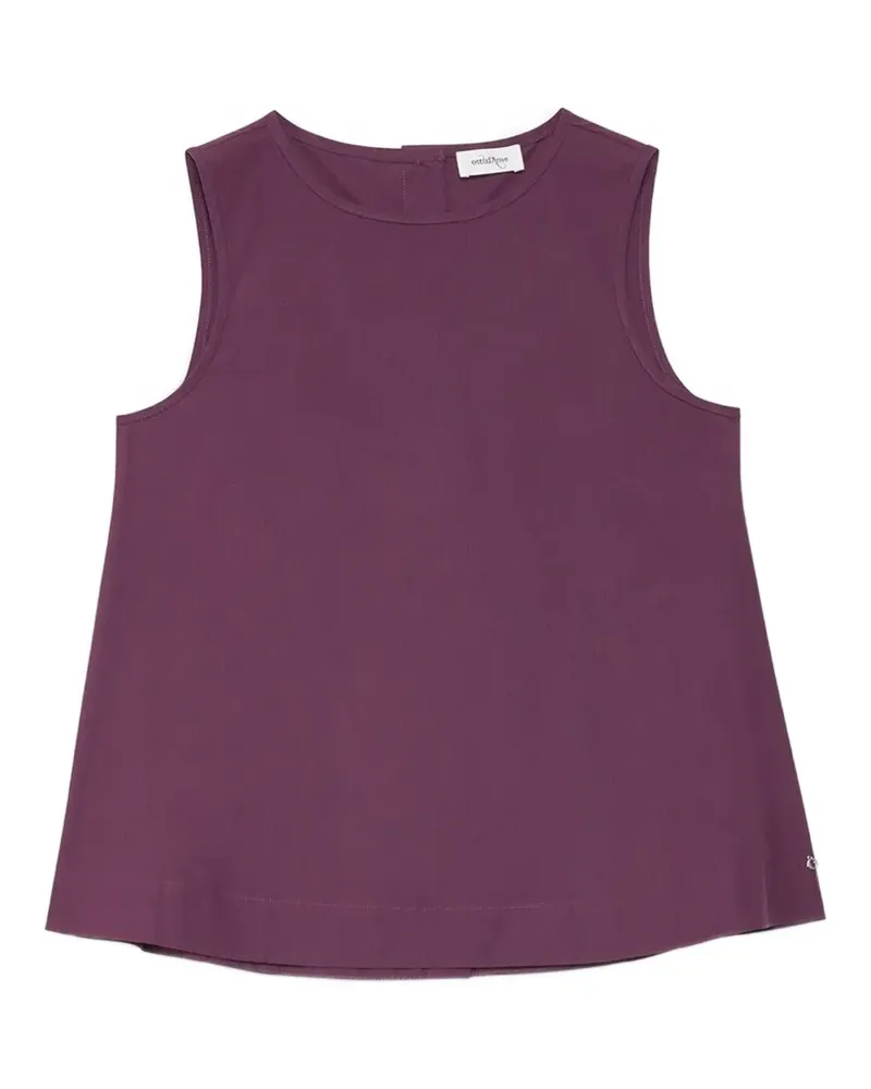 ottod’Ame Ärmellose Tunika - Violett Violett