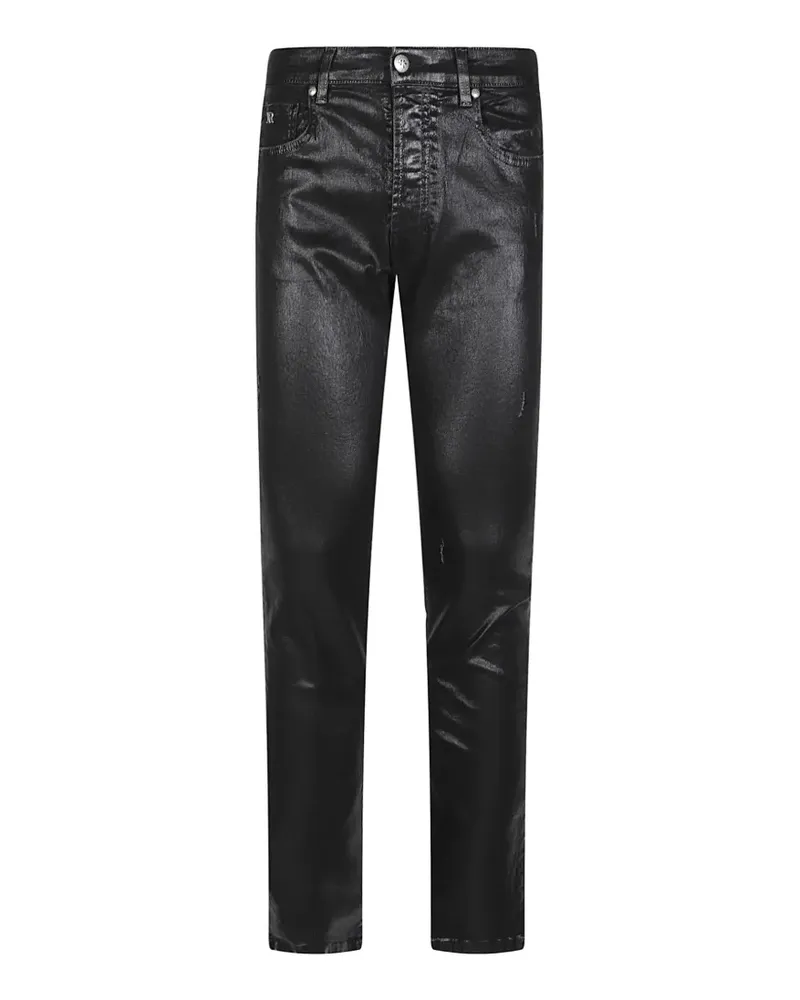 John Richmond Beschichtete Iggy Jeans - Schwarz Schwarz