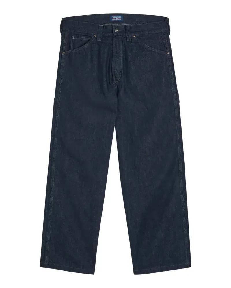 Blue Blue Japan straight-leg carpenter jeans - Blau Blau
