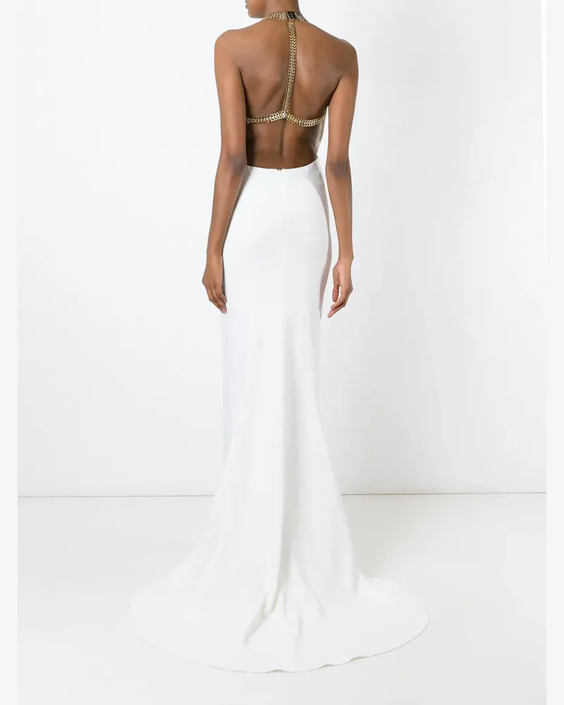 Stella McCartney Sophie' Seidenrobe - Weiß Weiß