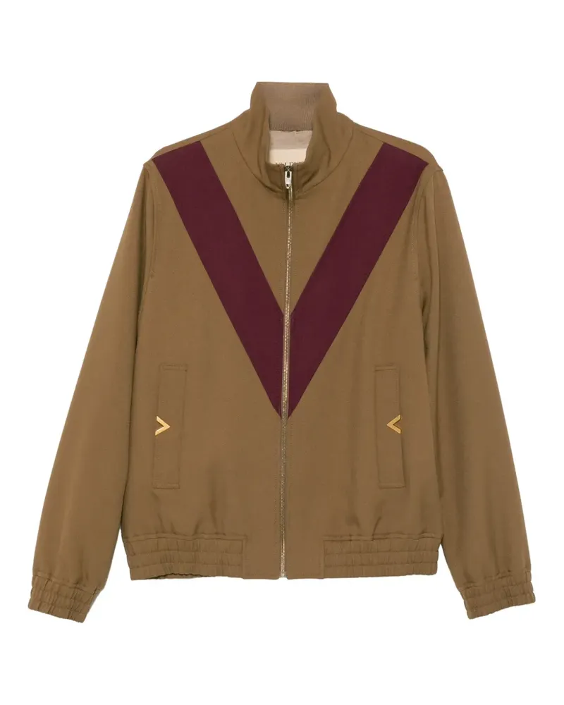 Valentino Garavani Jacke mit V-Detail - Braun Braun