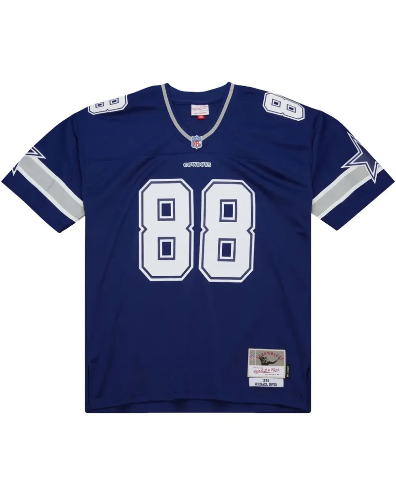 Mitchell & Ness 1996 Michael Irvin Dallas Cowboys Trikot - Blau Blau