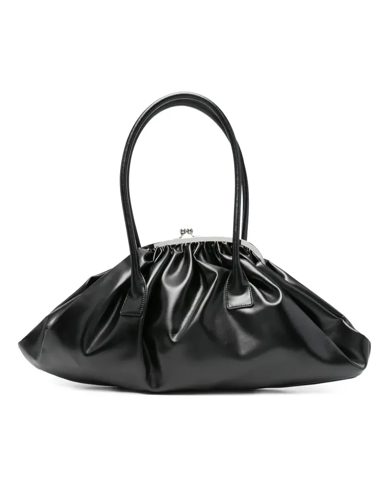 Comme des Garçons Kiss Clasp Schultertasche - Schwarz Schwarz