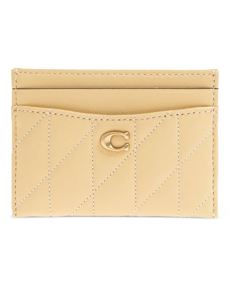 Coach Gestepptes Kartenetui - Nude Nude