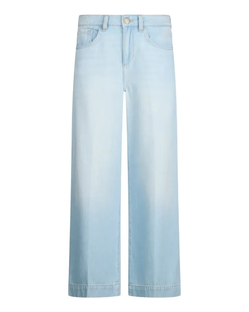 Liu Jo cropped flared jeans - Blau Blau