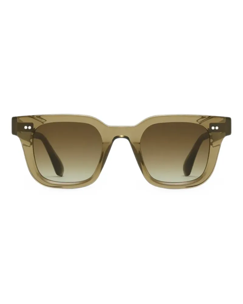 CHIMI 04 Core Sonnenbrille mit eckigem Gestell - Grün Grün