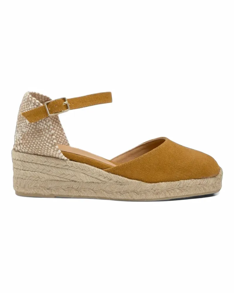 Castañer Carol Wedge-Espadrilles - Gelb Gelb