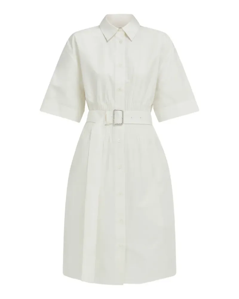 Ferragamo cotton and silk shirt dress - Weiß Weiß