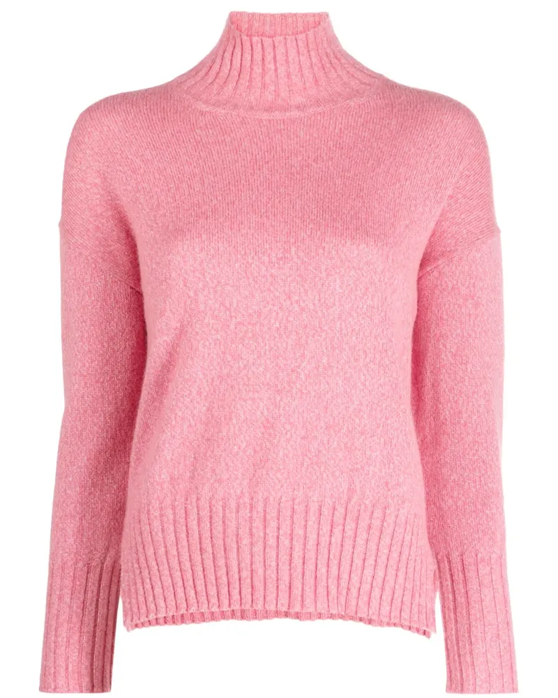 Peserico Pullover mit Stehkragen - Rosa Rosa
