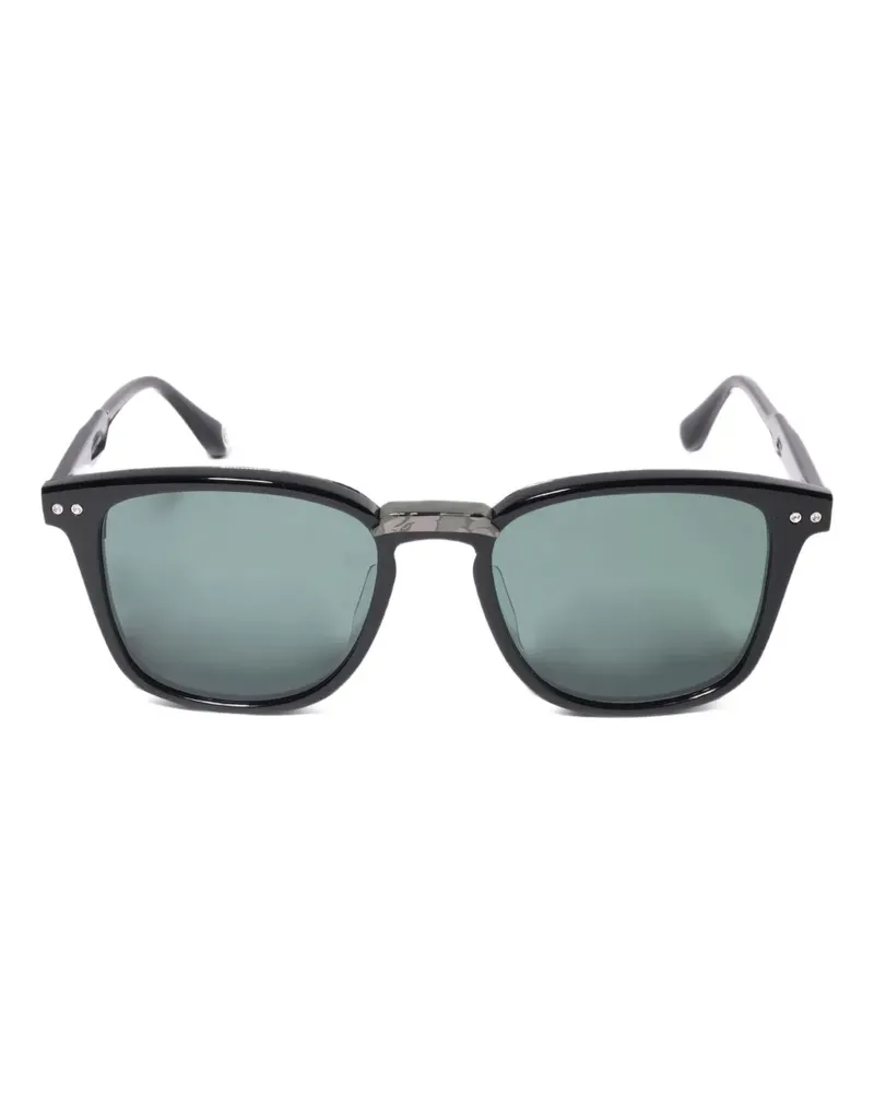BAPE Sonnenbrille mit eckigem Gestell - Schwarz Schwarz