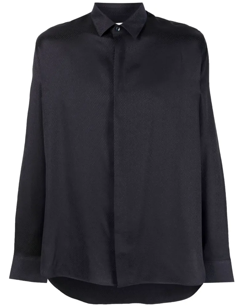 Saint Laurent Klassisches Hemd - Blau Blau