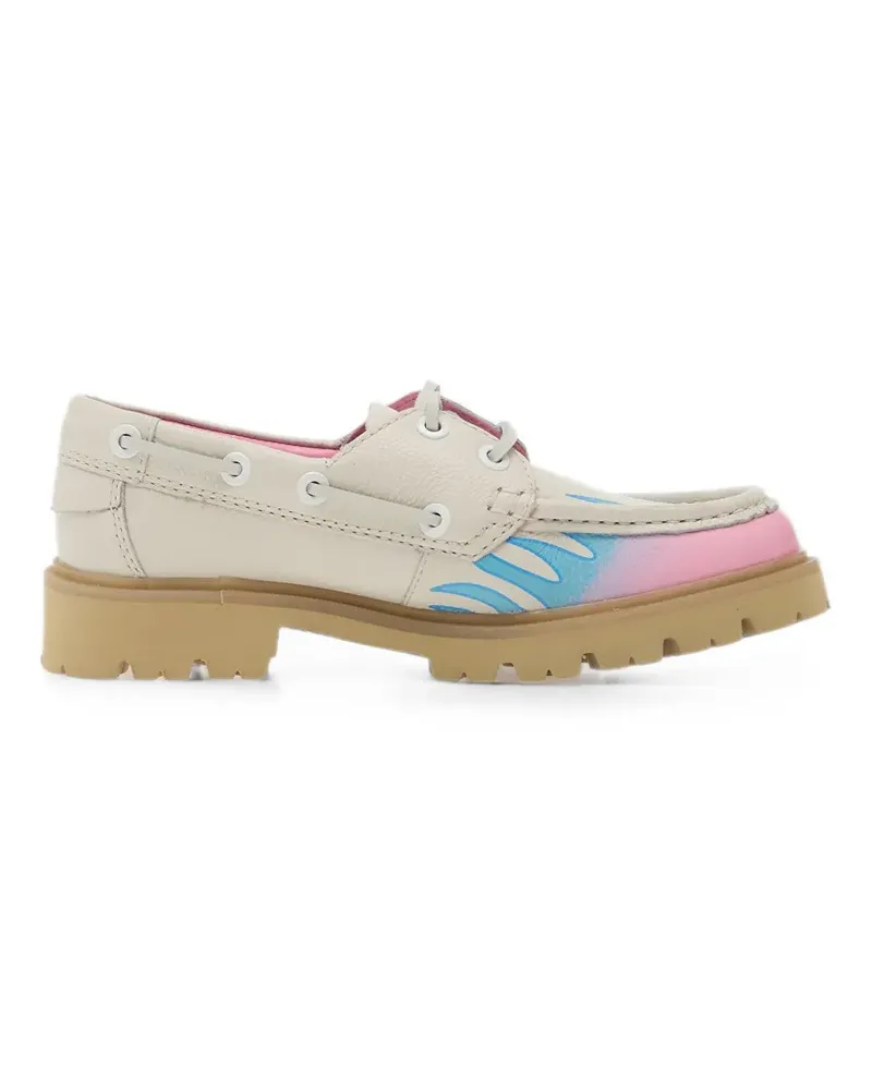 Clarks Cleyhill Fire boat shoes - Nude Nude