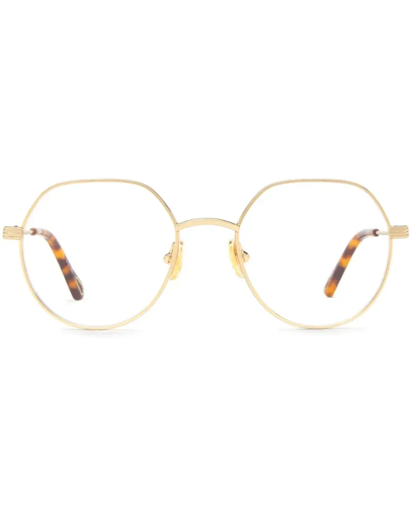 Chloé Brille mit rundem Gestell - Gold Gold