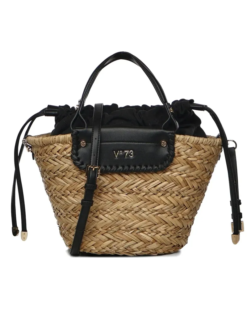 V°73 Shopper mit Kordelzug - Nude Nude