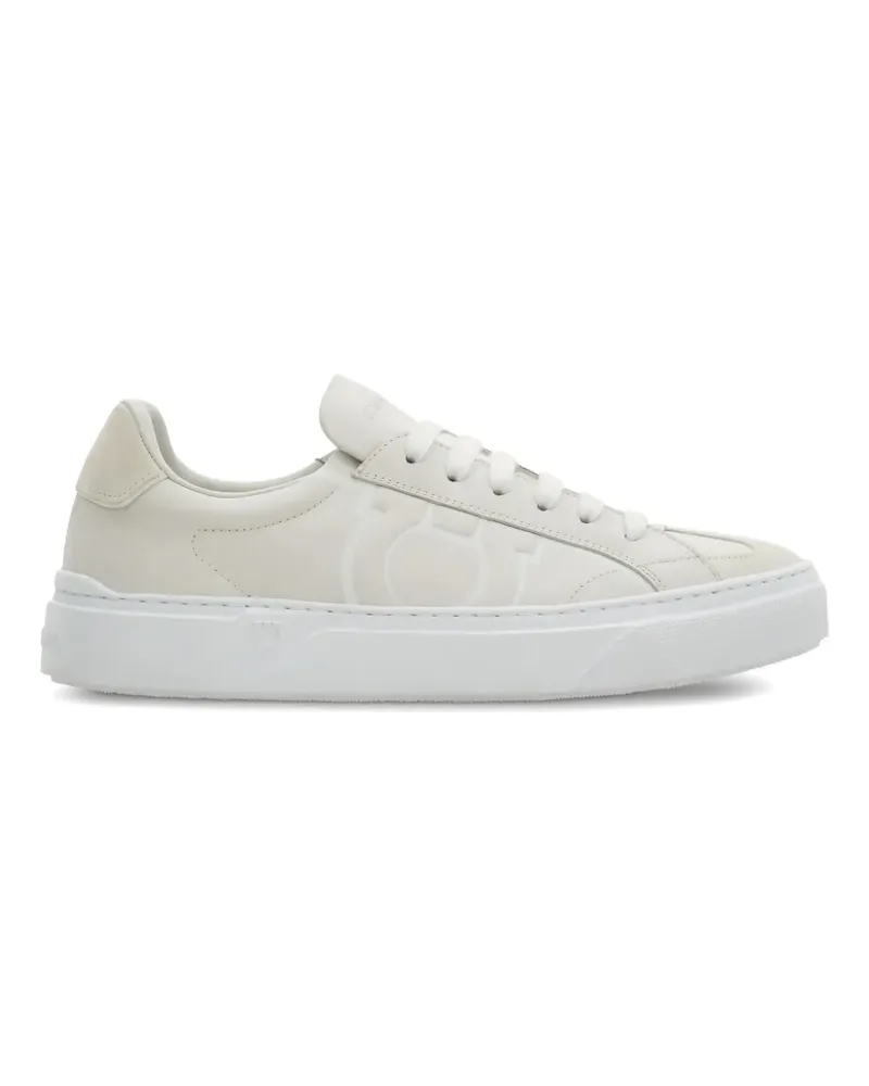 Ferragamo Sneakers mit Gancini-Detail - Nude Nude