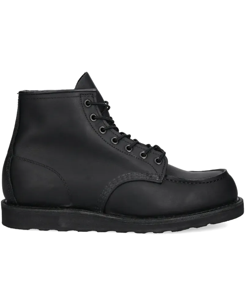 Red Wing Shoes Moc Stiefel - Schwarz Schwarz