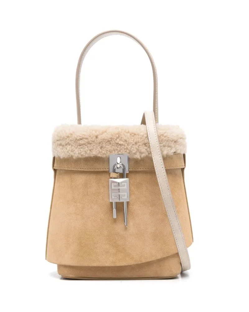 Givenchy Shark Lock Beuteltasche - Braun Braun