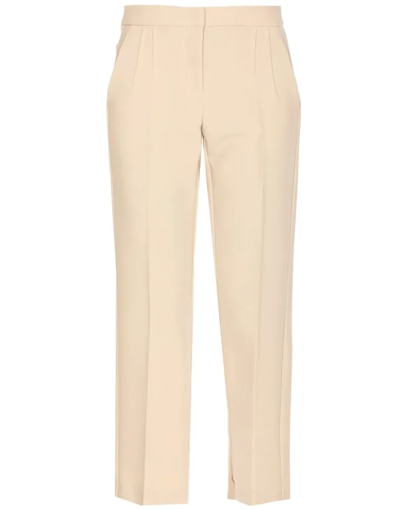 Patrizia Pepe Hose mit Logo-Applikation - Nude Nude