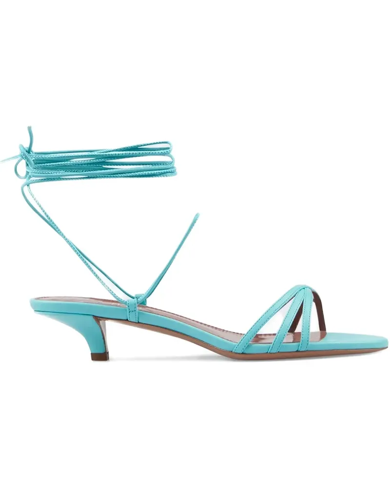 Paris Texas Linda Sandalen mit Schnürung 35mm - Blau Blau