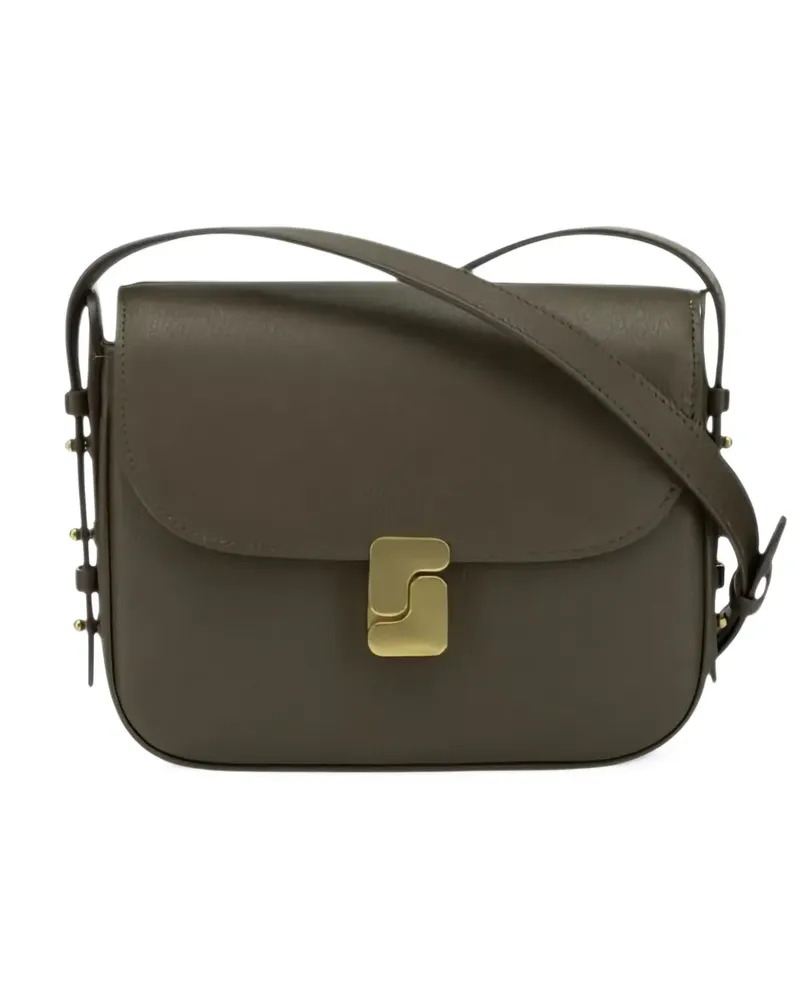 Soeur small Bell leather shoulder bag - Grün Grün