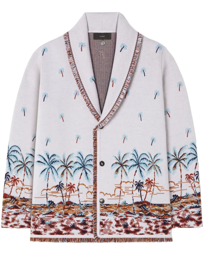 Alanui The Tale Of Hawaiian Cardigan - Nude Nude