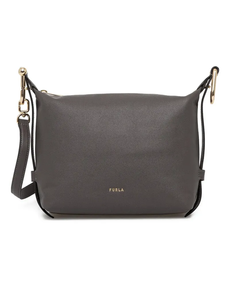 Furla Mini Toni Schultertasche - Grau Grau