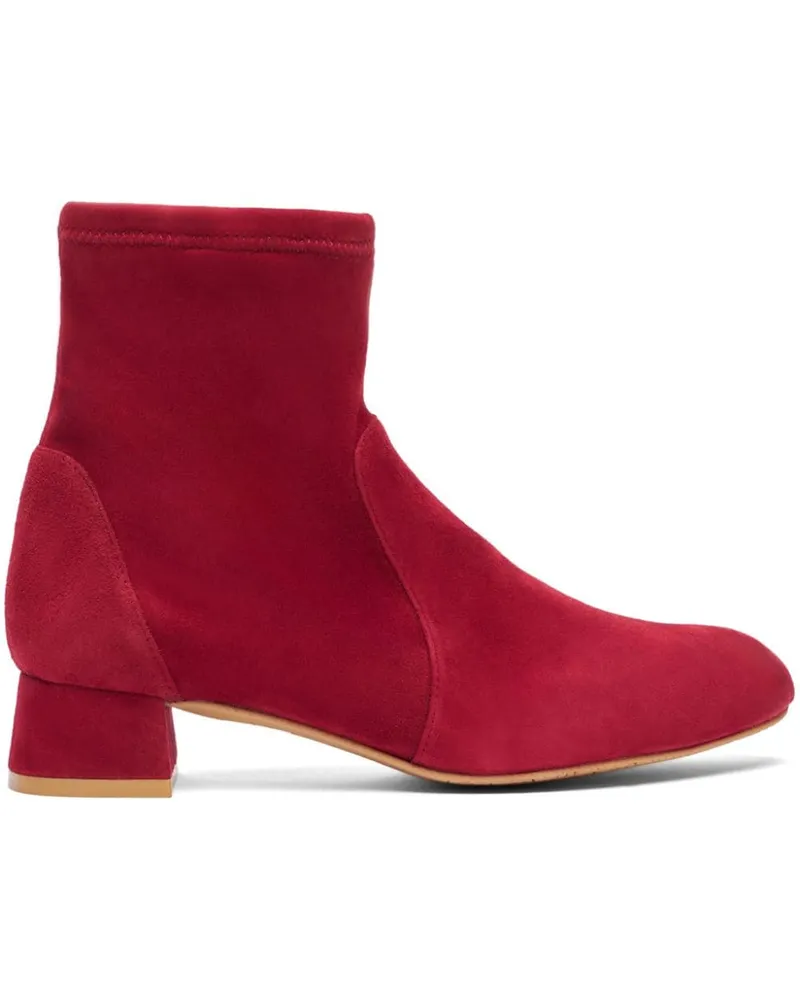 Stuart Weitzman Grace Sock-Boots - Rot Rot