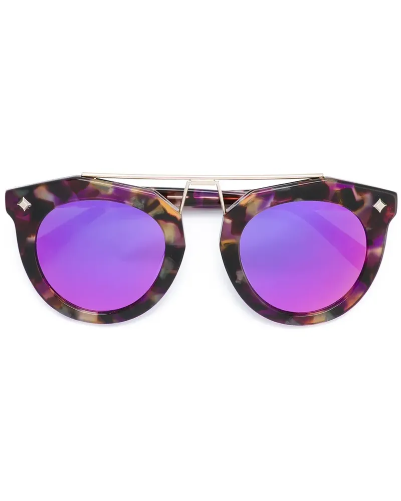 MCM Pilotenbrille in Schildpattoptik - Violett Violett