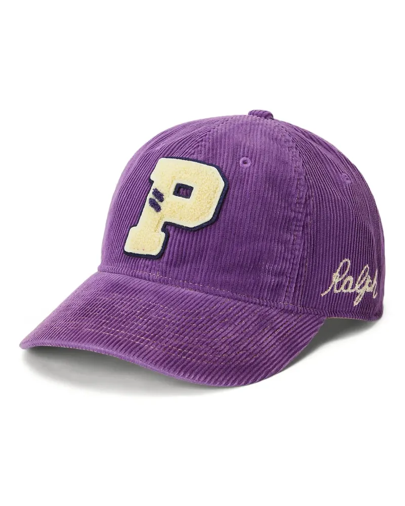 Ralph Lauren Baseballkappe aus Cord - Violett Violett
