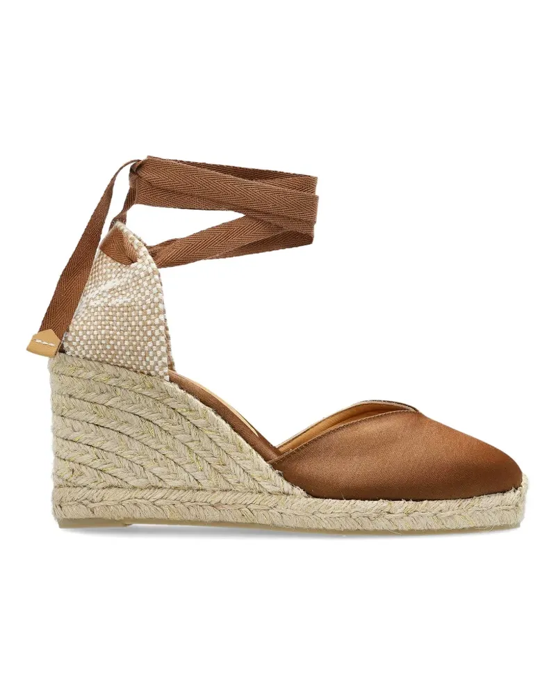 Castañer Chiara ankle-tie espadrilles - Braun Braun