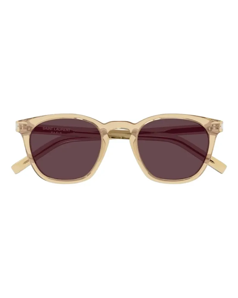 Saint Laurent round-frame sunglasses - Gelb Gelb