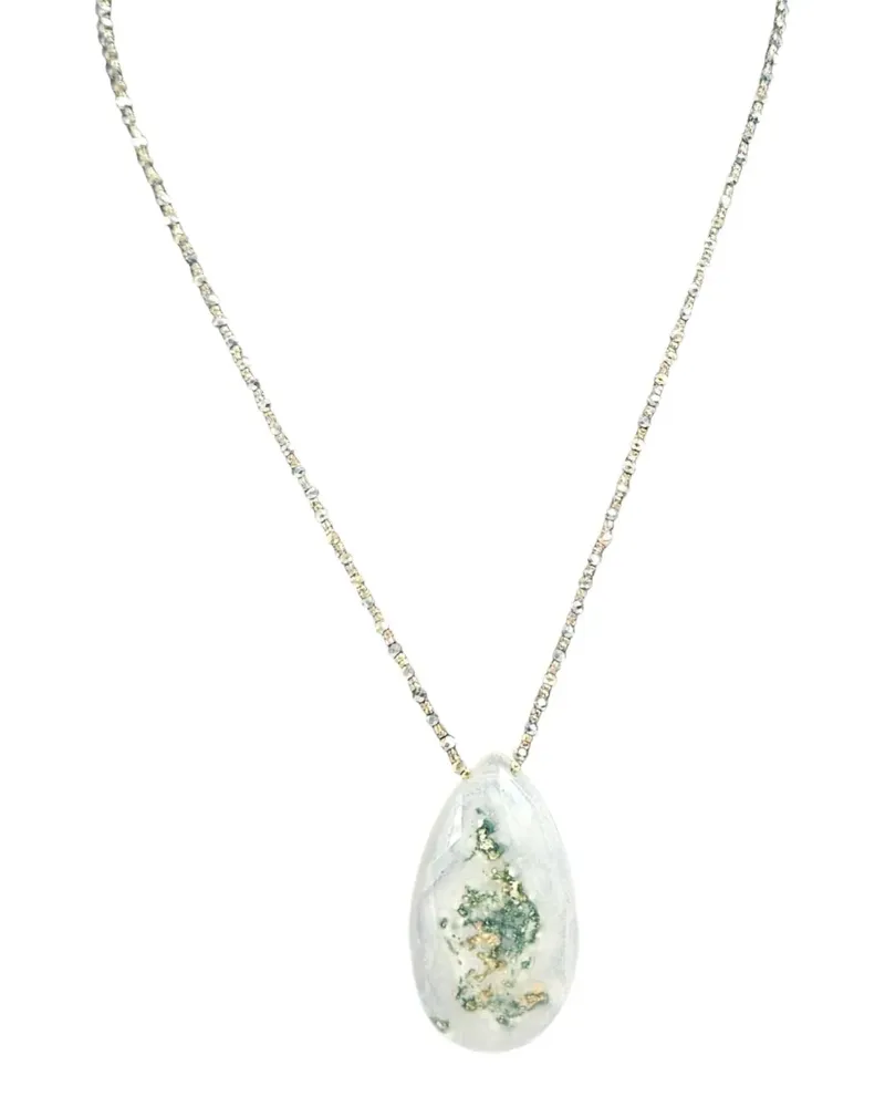 Madison Solar Quartz necklace - Silber Silber