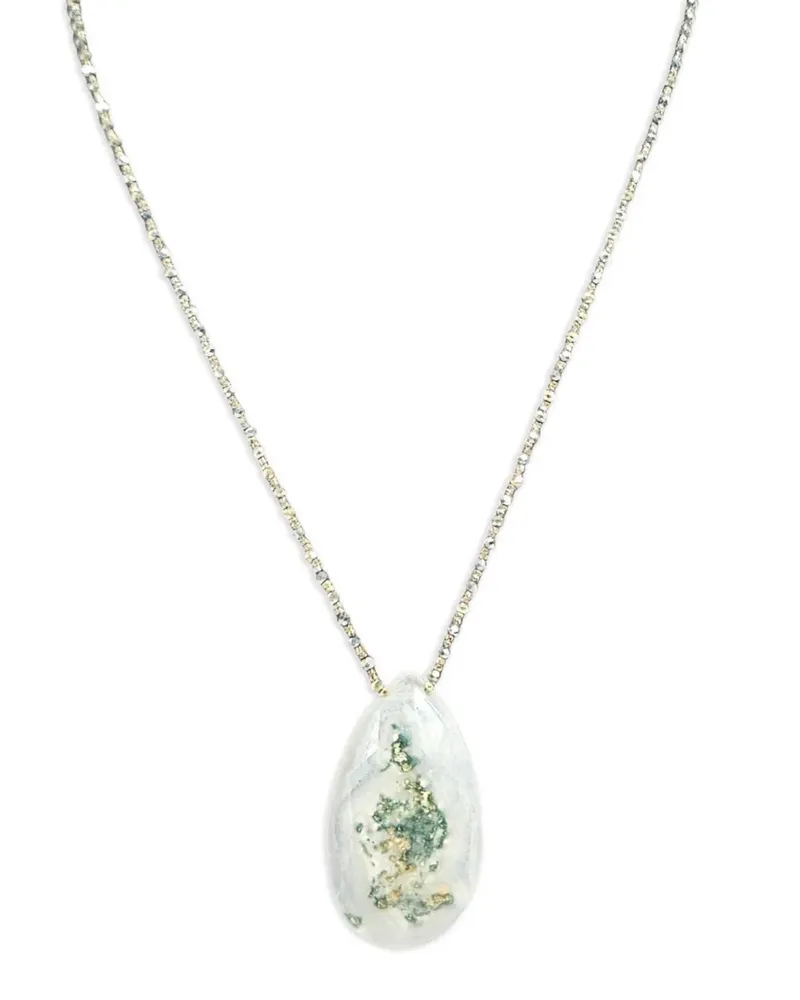 Madison Solar Quartz necklace - Silber Silber