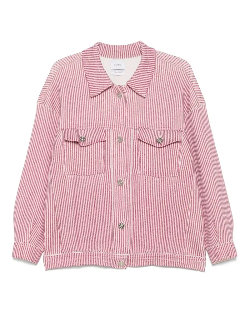 Barrie Gestreifte Jacke - 125 RED 125