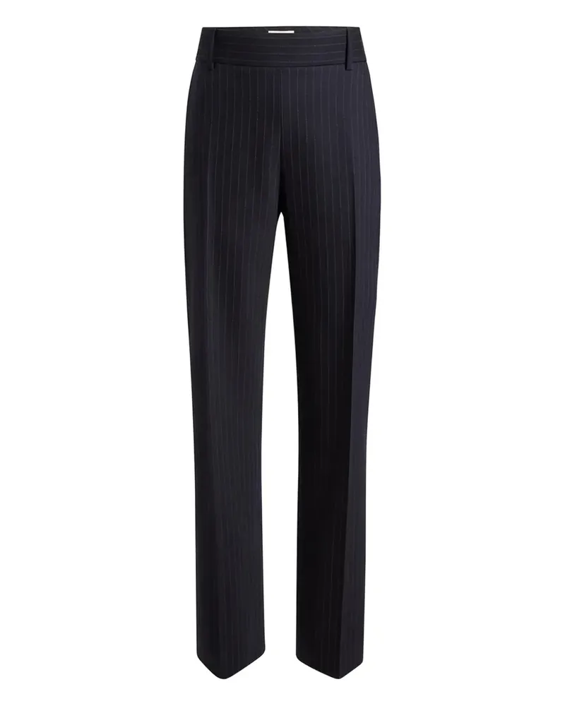 KHAITE Cambie striped trousers - Blau Blau