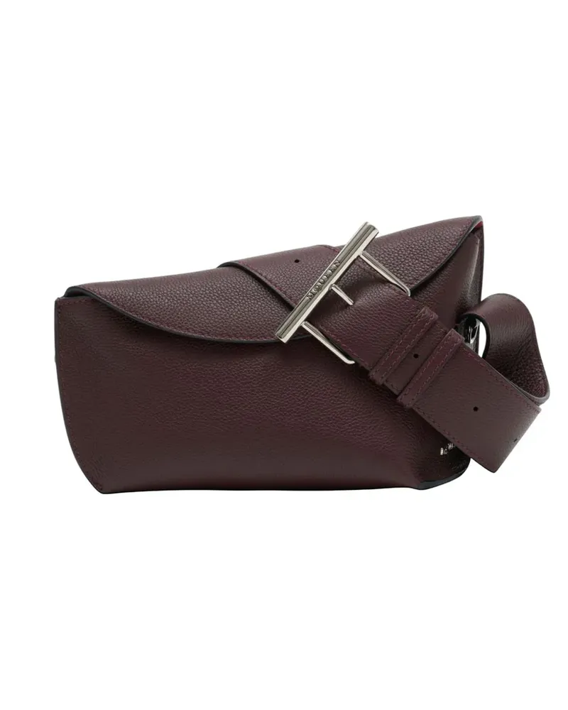 Alexander McQueen T-Bar cross body bag - Rot Rot