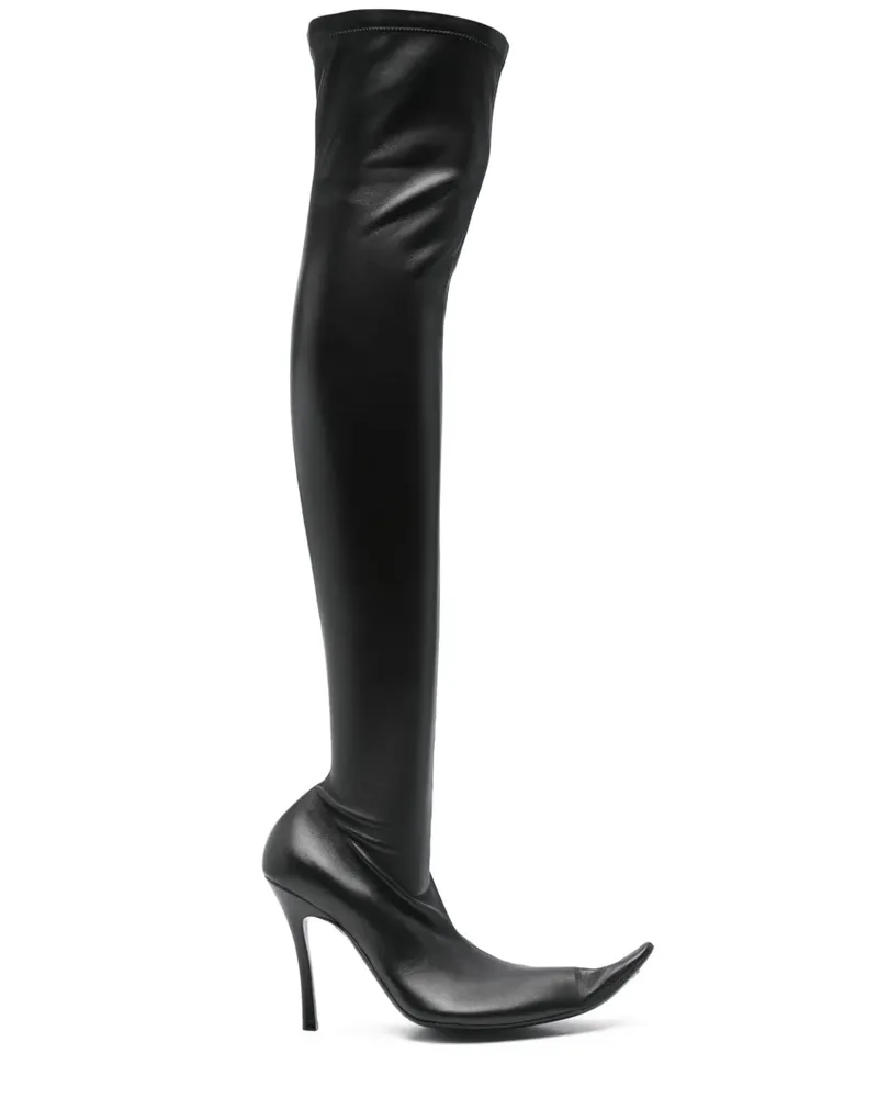 Balenciaga Alaska Overknee-Stiefel 110mm - Schwarz Schwarz