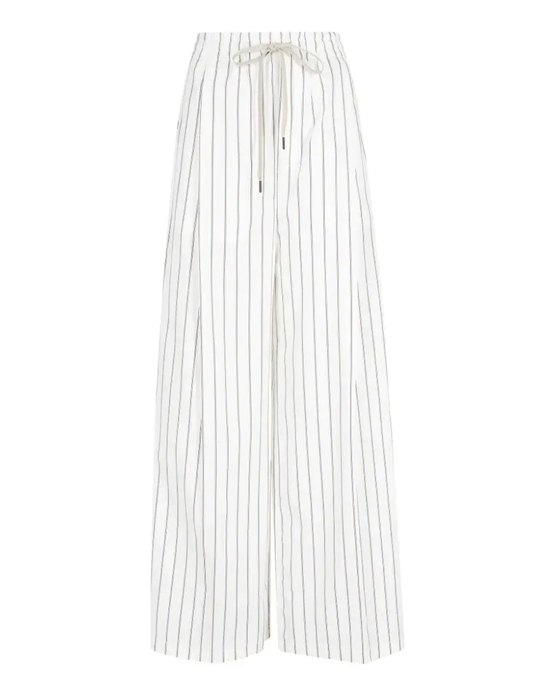 Department 5 Sly striped trousers - Weiß Weiß
