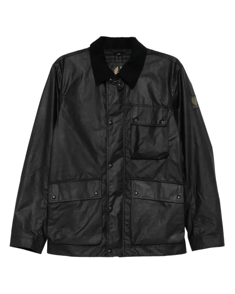 Belstaff Incline Wax Jacke - Schwarz Schwarz