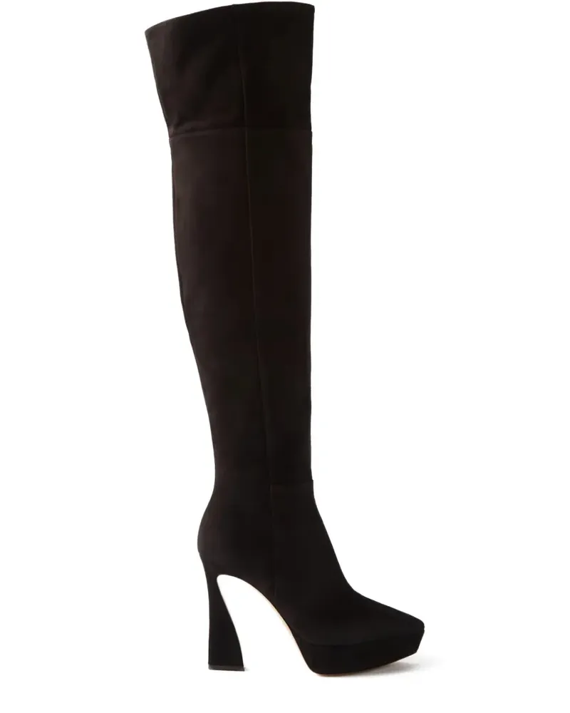 Gianvito Rossi Vertigo suede boots - Schwarz Schwarz