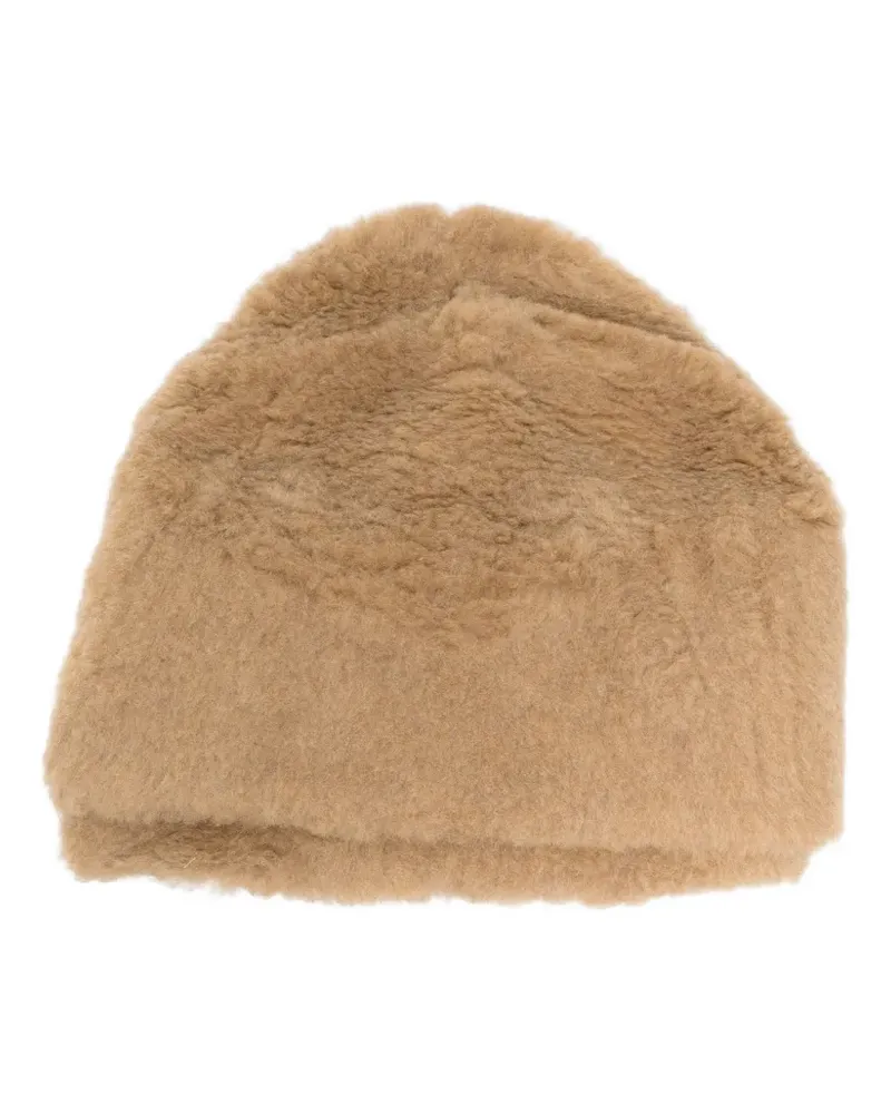 Our Legacy faux-fur hat - Nude Nude