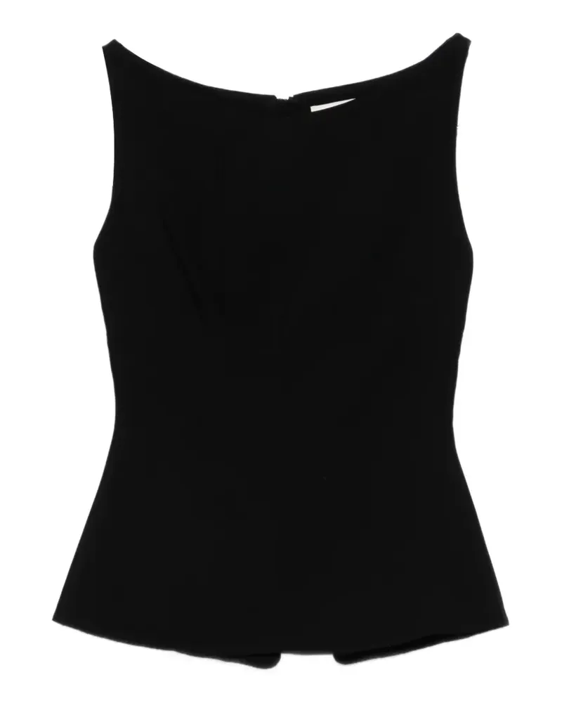 TOVE Genni sleeveless top - Schwarz Schwarz