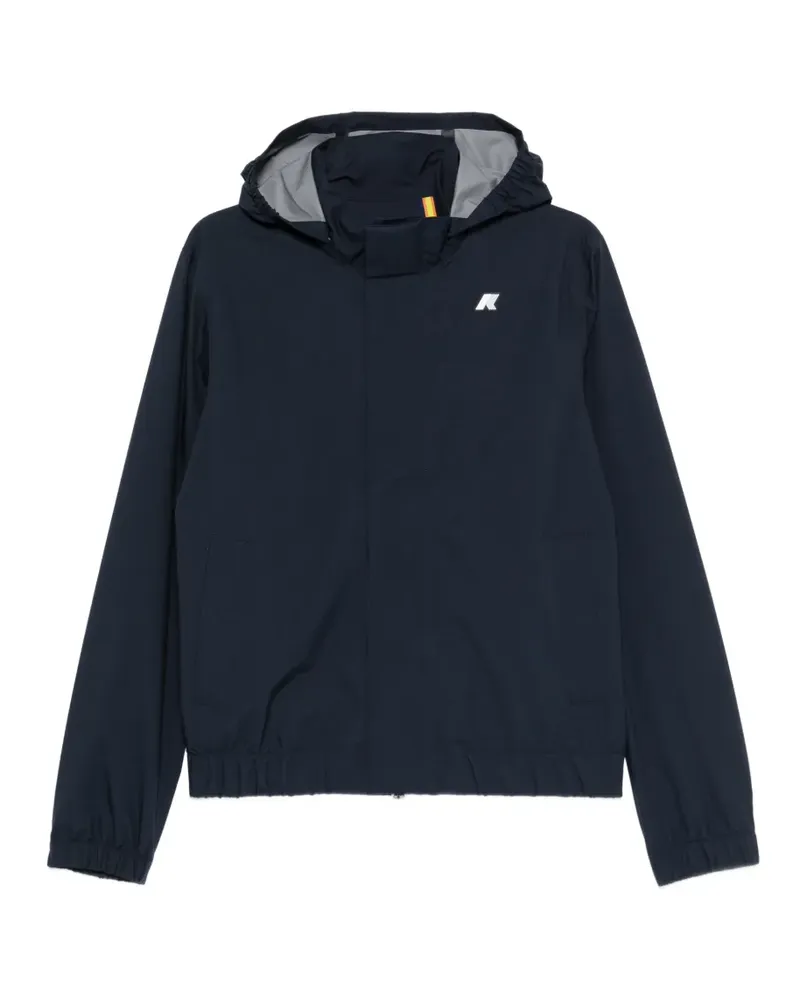 K-Way Aurene Kapuzenjacke - Blau Blau