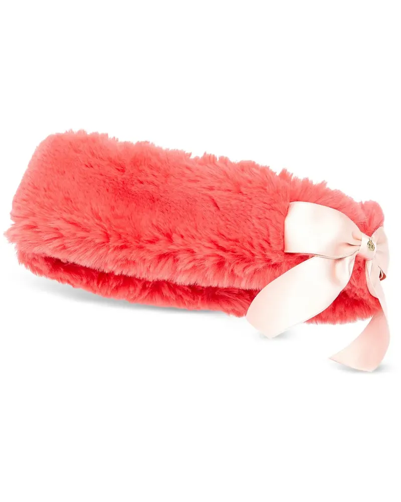 Maison Michel Zaza Haarband aus Faux Fur - Rosa Rosa