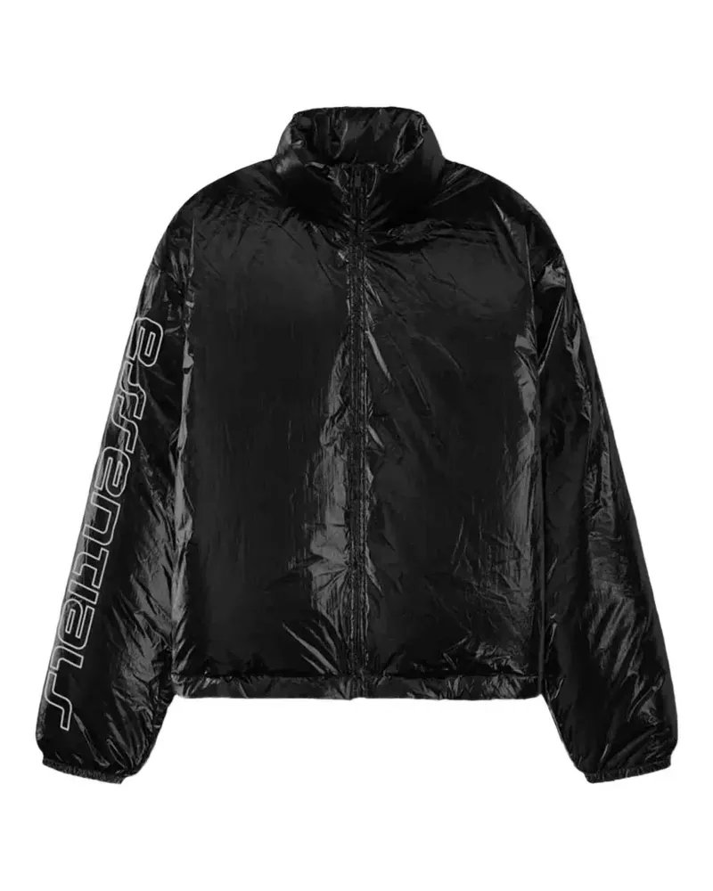Fear of God logo-sleeve jacket - Schwarz Schwarz