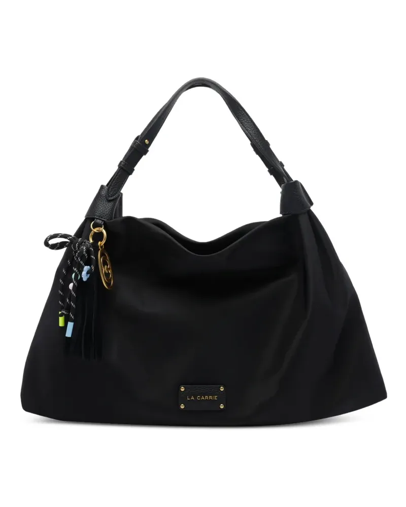LA CARRIE Dark Wave Tote Bag - Schwarz Schwarz