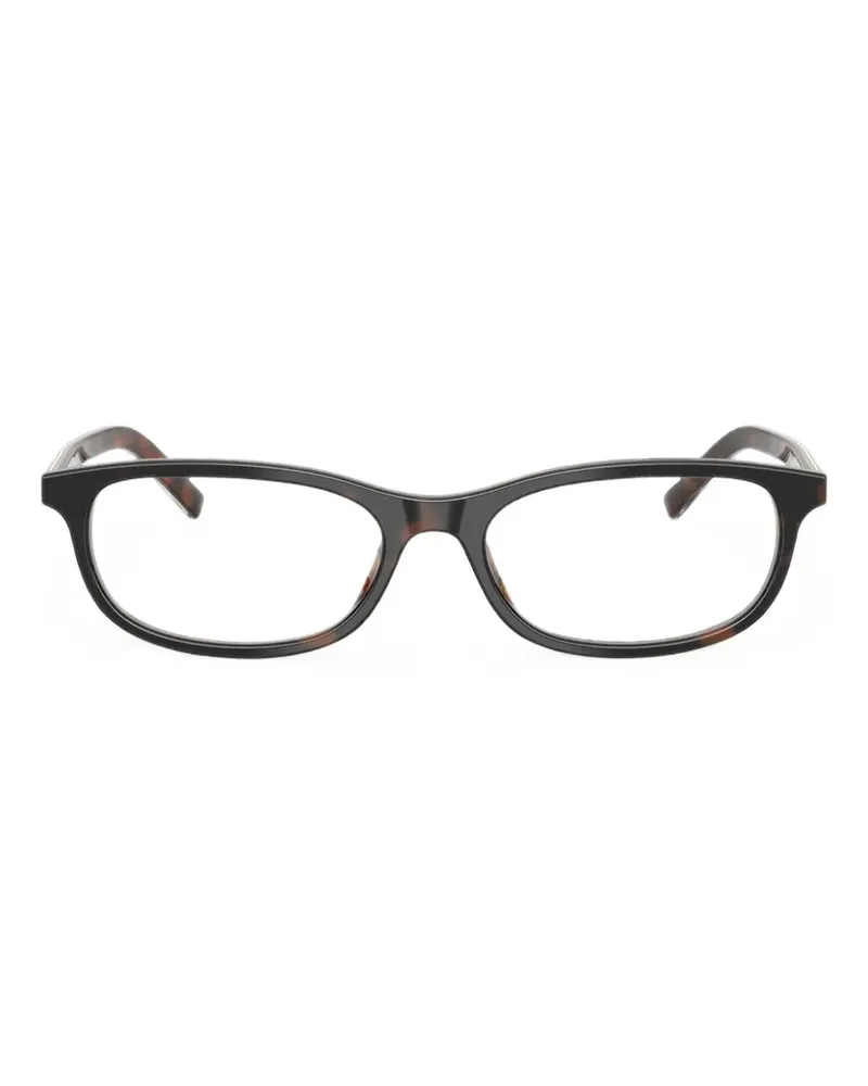 Prada Eckige Brille in Schildpattoptik - Braun Braun