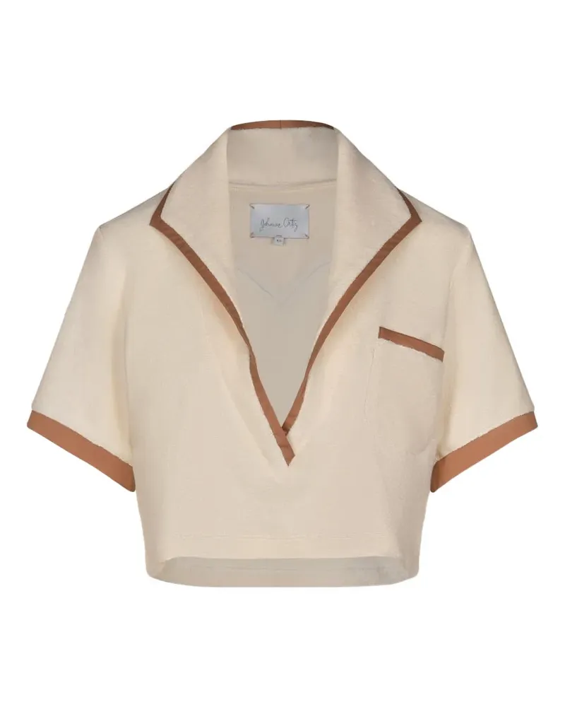 Johanna Ortiz Misty Hem T-Shirt - Nude Nude