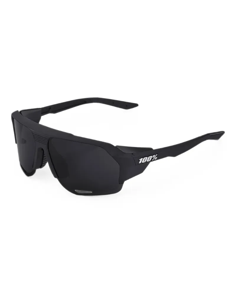 100% Eyewear Norvik geometric-frame sunglasses - Schwarz Schwarz
